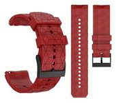 Correa De Accesorios Para Reloj Inteligente Suunto 7/9/9 Baro, Correa De Silicona Roja Yemaesre De 24 Mm