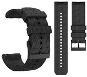 Pulsera De Accesorios Para Reloj Inteligente Suunto 7/9/9 Baro, Correa De Silicona Negra Yemaesre De 24 Mm