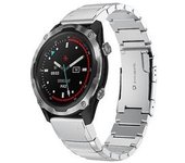 Correa Para Garmin Descent Mk 2 26 Mm Correa De Reloj De Acero Inoxidable Con Concha De Tortuga Plata Yemaesre