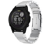 Correa Para Reloj Garmin Descent G1 22 Mm Plata Yemaesre