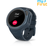 Smartwatch Para Niños Myfirst Fone R1s - Watchphone Para Niños Con Llamadas Y Videollamadas, Gps, 4g Y App Parental. Color: Space Blue