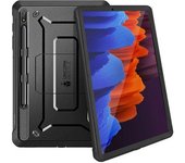 Funda Galaxy Tab S7 Plus 12.4 + Soporte Unicorn Beetle Supcase - Negro