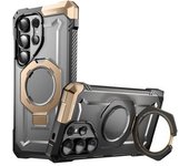 Funda Para Galaxy S25 Ultra Antichoque Anillo Magsafe Soporte De Video