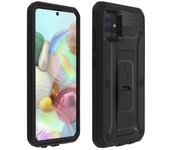 Funda Samsung Galaxy A71 + Clip Para Correa Unicorn Beetle Pro Supcase - Negro
