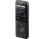 Sony Icdux570 Negra Grabadora De Voz Digital Oled 4gb Pcm Mp3 + Bolsa De Tr Icdux570 Black