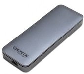 Vultech Gs-nvmetc Caja Para Disco Duro Externo Caja Externa Para Unidad De Estado Sólido (ssd) Gris M.2