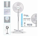 Ventilador De Aire De Pie 45 W De Potencia 40 Cm De Diametro 130cm De Altura Regulable Ideal Para Casa Calor Verano