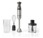 Nedis Batidora De Mano Multifunción 800w Aluminio/negro - Kahb400cal