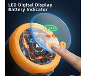 Aspiradora De Mano Inalámbrica 550w/50kpa, 55min Aspiradora Sin Cable Potente - Blossom