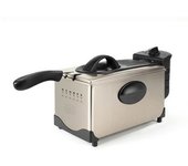 Black & Decker Bxdf2100e Sencillo 3 L Independiente 2100 W Freidora Negro, Acero Inoxidable