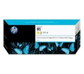 Hp Cartucho De Tinta 91 Pigmentada Amarillo De 775 Ml
