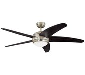 Ventilador De Techo Westinghouse Bendan 72557 Cromo Satinado