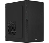 Aerocool Cs106, Caja Pc Micro Atx Compacta, Aluminio Pulido, Usb 3.0, Negro