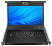 Avocent Consola Lcd Usb De Acceso A Rack Local De 18,5" Con Conmutador Kvm Ip De 16 Puertos Integrado
