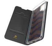 Funda Samsung Galaxy A12 Tarjetero Soporte Dux Ducis Negro
