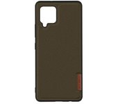Funda Samsung Galaxy A42 Rígida Tejido Colección Fino Dux Ducis Verde