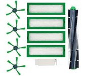 Filtro Hepa De Sidoborstar Para Vorwerk Kobold Vr200 Vr300 Robotdammsugartillbehr