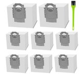 Paquete De 8 Bolsas Para Polvo Para Aspiradora Q7 Max /q7 Max+ / Q7 Para S7 Maxv Ultra/s7 Pro Ultra