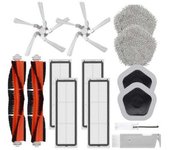 Paquete De 14 Para Robot Aspirador Bot W10 Y W10 Pro, Cepillo Lateral Principal, Filtro Hepa, Paño De Mopa Y Soporte Para Fregona