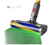 Aplicable A Para Accesorios De Limpiadores De Cabezal De Aspiradora V7 V10 V11 V15 Con Luz De Detector De Polvo, Piezas De Cabezal De Limpiador De