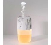 Humidificador De Aire, Humidificador Ultrasónico De 300 Ml, Anillo De Humo De Medusas, Humidificador (blanco)