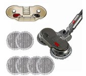 Adecuado Compatible V6 / V7 / V8 / V10 / V11 Aspiradora Cabezal De Limpieza De Trapeador Eléctrico Con Fregona De Tanque De Agua + (anuncios