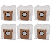 6 Uds Bolsa De Polvo Para Aspiradora Tela Autoblocante Limpieza Eficiente Fácil Reemplazo Accesorio Universal Para Aspiradora Para El Hogar