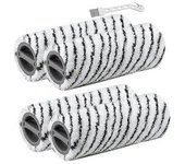 Cepillo De Rodillo De Piedra De 4 Piezas Compatible Karcher Fc7 Fc7 Premium Fc5 Fc5 Premium Fc3 Limpiador De Pisos Inalámbrico Parts + (otyu