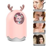 2023 - Humidificador Para Bebés, Humidificador Doméstico, Humidificador Ultrasónico Silencioso Para Bebés, Humidificador Portátil Usb De 7 Colores