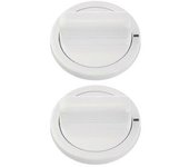 2x We01x10160 Pieza De Perilla Del Temporizador Lavadora / Secadora - Reemplazo Ap3207448 Ps755794 We01x10069