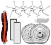 Accesorios Compatibles Para Aspiradora Dreame Bot W10 W10pro, Cepillo Lateral Principal, Filtro Hepa, Repuestos De Paño De Fregona + (trec