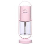 Humidificador De Aire Usb Con Proyección De Luces Nocturnas, Generador De Niebla Ultrasónico Para Coche, Minipurificador De Aire Para Oficina