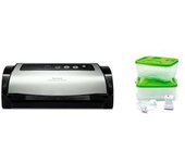 Tefal Dispositivo De Envasado Al Vacío De 130w Negro / Acero Inoxidable Con Accesorios - Yy3107fb