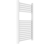 Calentador De Toallas Para Baño 45x77 Acero Blanco