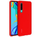 Carcasa Protectora Para Huawei P30 Sistema Imantado Car Case De Huawei - Rojo
