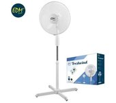 Ventilador Pie 55 Watios 40 Centimetros Blanco
