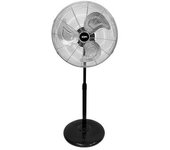 Edm Ventilador De Pie Negro Mate 80 W Ø 50 Cm Industrial