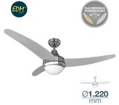 Ventilador De Techo Modelo Egeo 60w Ø 122cm Mando A Distancia Edm Madera Haya /