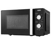 Microondas 700w Con Grill 1000w Black Design Edm