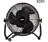 Ventilador Industrial Oscilante Ø45cm 70w "black Series" Edm