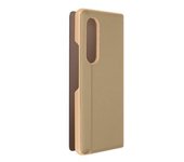Funda Tipo Libro Yemaesre Para Samsung Galaxy Z Fold 5 De Piel Gris