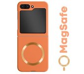 Funda Para Samsung Galaxy Z Flip 4/z Fold 2 Yemaesre Cuero Duro Negro