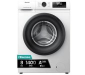 Hisense Wf1q8041bw Lavadora De Carga Frontal De 8kg 1400rpm Clase A Libre Instalacion