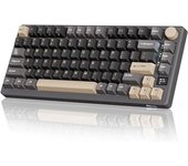 Royal Kludge Rkm75 Iso-es Hot-swappable Switch Brown Wireless Phantom