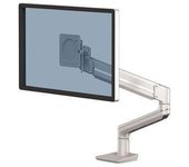 Tallo Brazo Para Monitor Individual - Hasta 9kg - Ajustable Con Muelle De Gas - Color Plata Fellowes