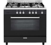 Glem Cocina A Gas 109l 5 Fuegos Negra - Ge960cmbk2