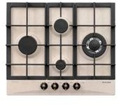 Placa De Cocina Glem Gas Gt645hsa Arena Empotrada 60 Cm 4 Fuegos