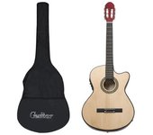 Set De Guitarra Occidental 12 Pzas Con Ecualizador Y 6 Cuerdas