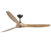 Ventilador Para Techo Morea Color Madera