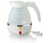 Hervidor De Agua Eléctrico Plegable De Viaje Macom, 0,8 L, Color Blanco, 1100 W